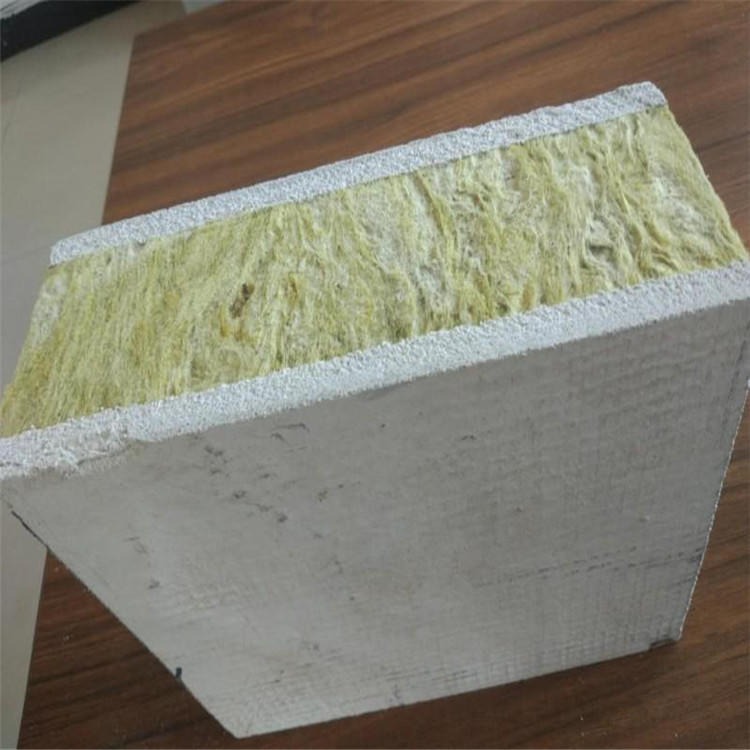 40厚憎水岩棉保温板 外墙复合岩棉保温板 水泥面保温砂浆岩棉复合板