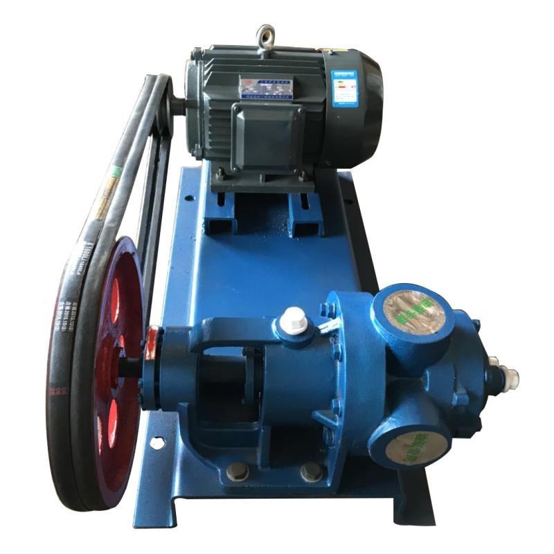 华海泵业常年供应 卧式NYP3/1.0型高粘度保温转子泵皮带减速机齿轮泵