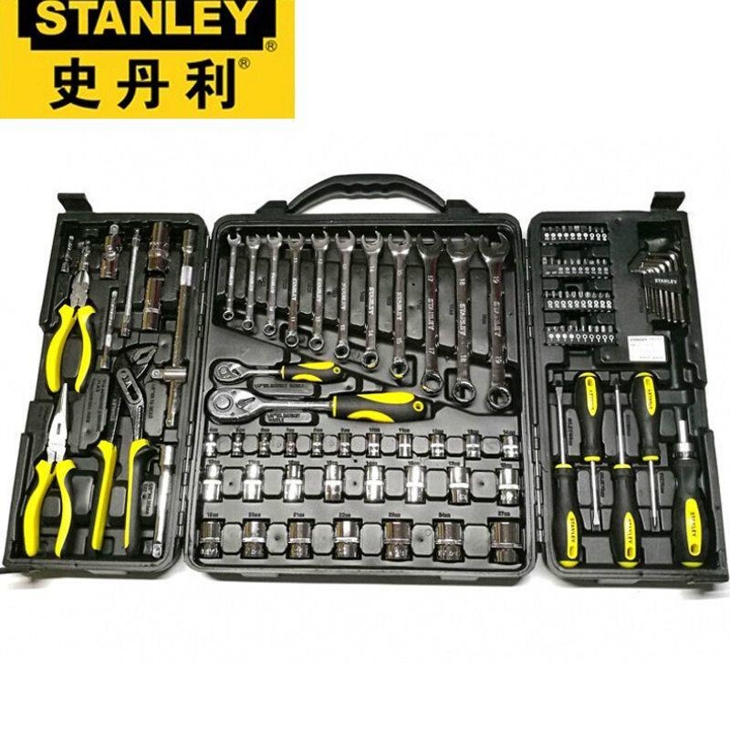 史丹利工具110件综合性工具组套扳手套筒钳子螺丝批头组套STMT81243-23 STANLEY工具