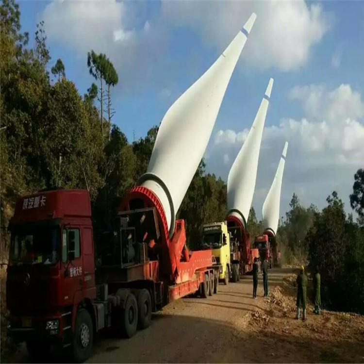 风电设备运输专用半挂车价格 风电设备风叶运输车定做价格