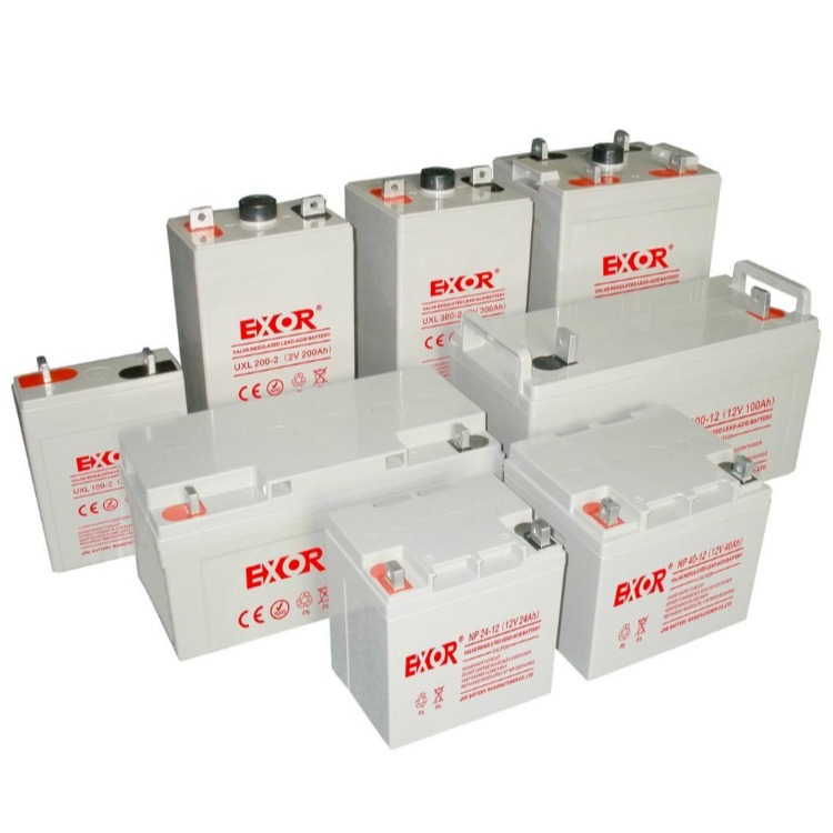 埃索EXOR蓄电池EX200-12铅酸免维护原装蓄电池12V200AH原装现货图片