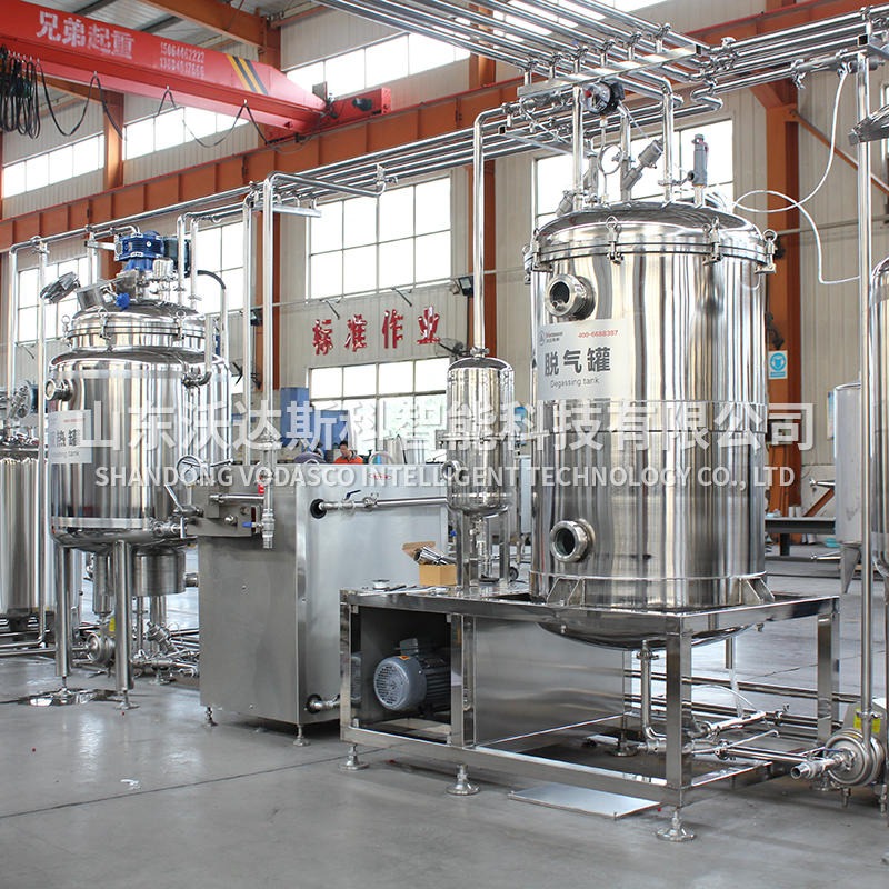 淡炼乳加工所需设备 甜炼乳成套机器 全套淡炼乳加工线图片