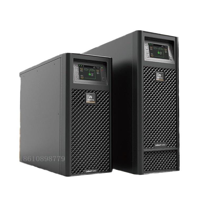 维谛UPS电源GXE-06k00TL1102C00 在线式高频6kva/4800w 实验室专用主机外接直流电池组