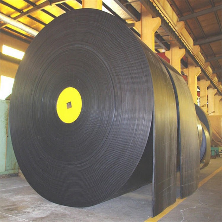 九天皮带机橡胶输送带 橡胶输送带 产品介绍生产厂家 自重轻耐腐蚀