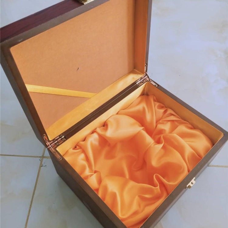 复古产品包装礼品盒 订做高端礼品哑光漆木盒 字画 十四年生产厂图片