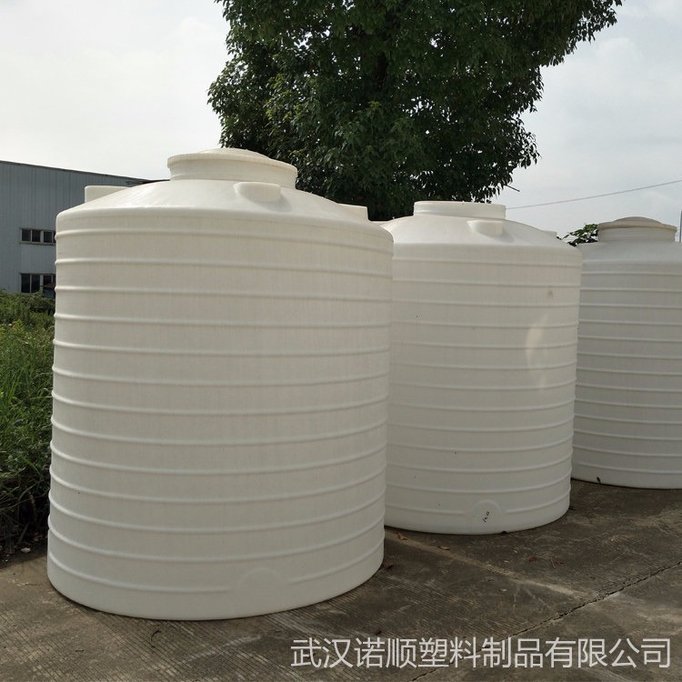 5吨塑料水箱 5立方塑料水塔 武汉诺顺5000升PE食品级自来水水箱