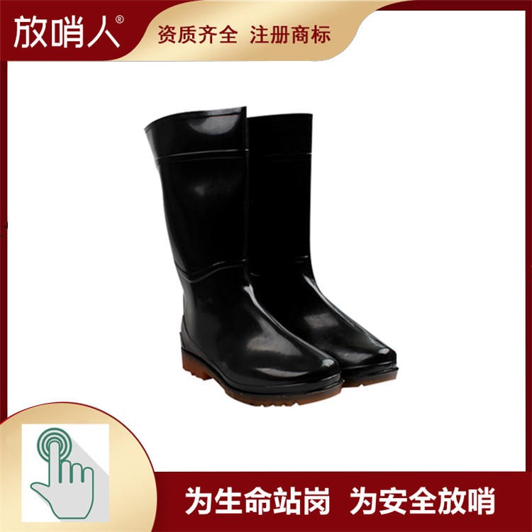 FSR0606PVC耐酸碱靴雨鞋 防化靴 防护胶靴 厂家直销图片