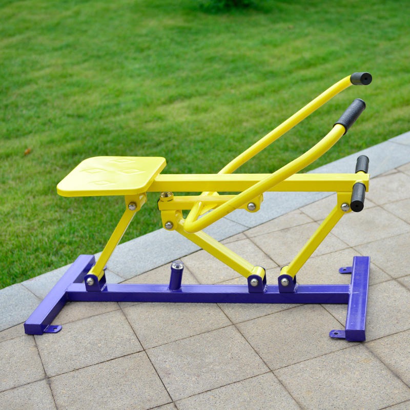 广场小区健身器材 户外运动健身室外健身路径划船器 龙泰体育厂家 大量生产 各种健身器材