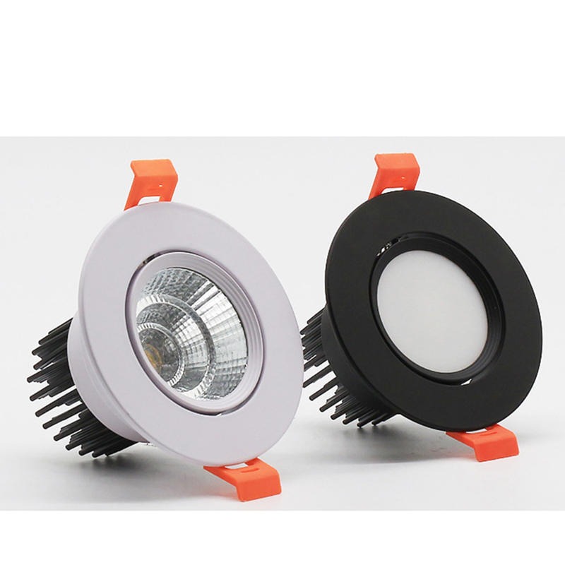 超麦LED筒灯   嵌入式天花灯     可调光COB射灯C-G111-1801T