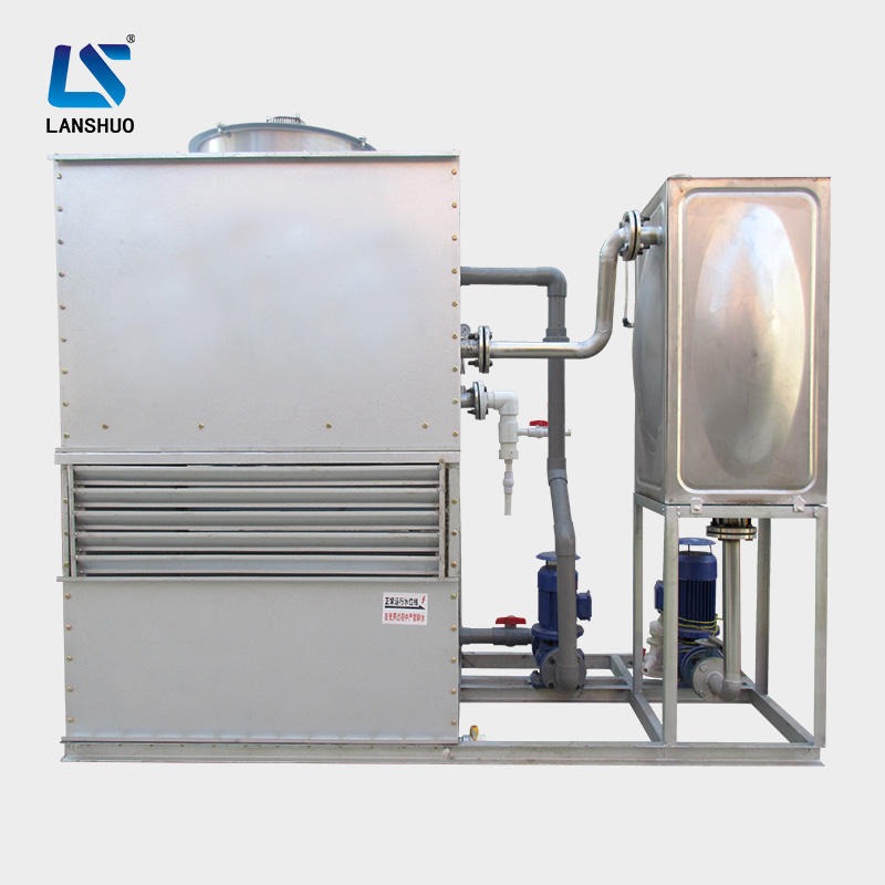 LSN-10T 闭式循环冷却水系统 封闭式冷却塔  工业冷水塔厂家 保定 冷却速度快 质量稳定