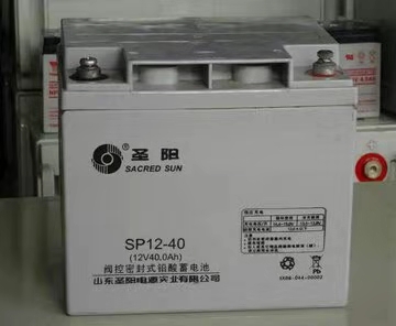 圣阳蓄电池FTB12-55 12V55AH前置端子阀控密封式铅酸蓄电池