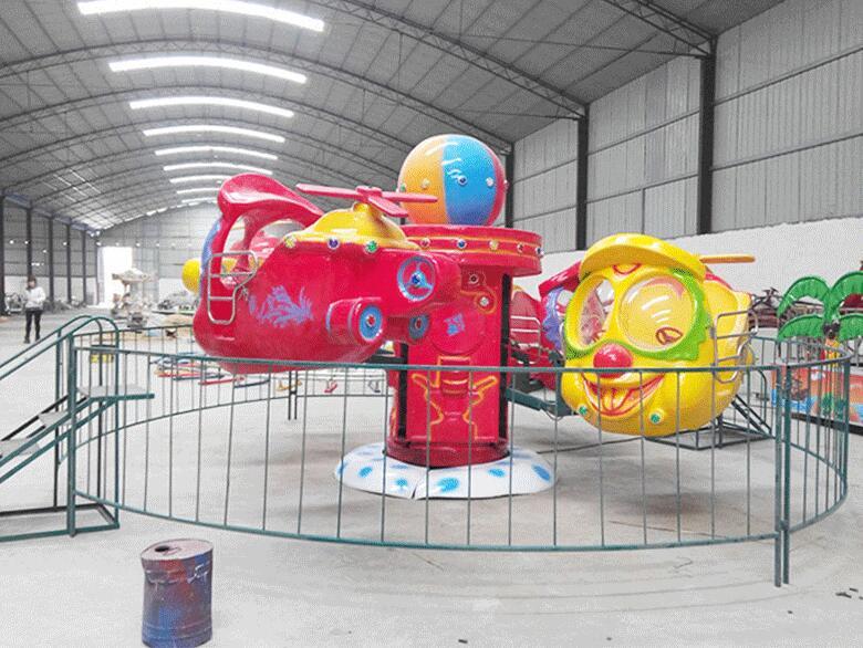 室内小型游乐设备儿童大眼飞机 郑州大洋大眼飞机公园游乐项目示例图12