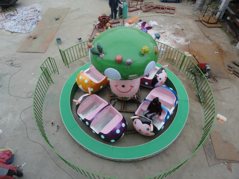 新款小型游乐项目6车瓢虫乐园 卡通室内儿童瓢虫乐园大洋厂家游乐设备示例图5
