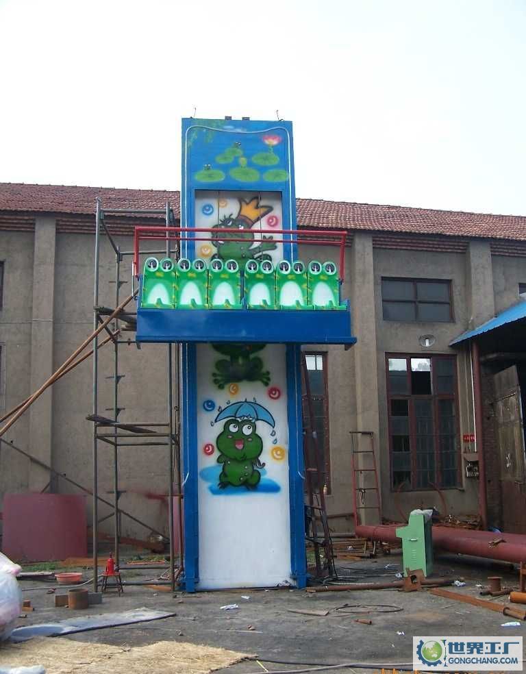 惊险刺激大型户外青蛙跳儿童游乐设备 郑州大洋青蛙跳生产厂家示例图2