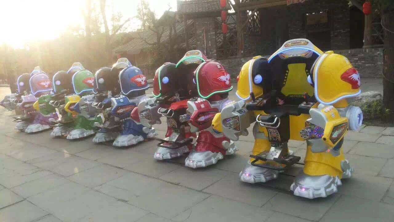 新款战火金刚机器人儿童游乐 郑州大洋专业定制广场行走机器人示例图6