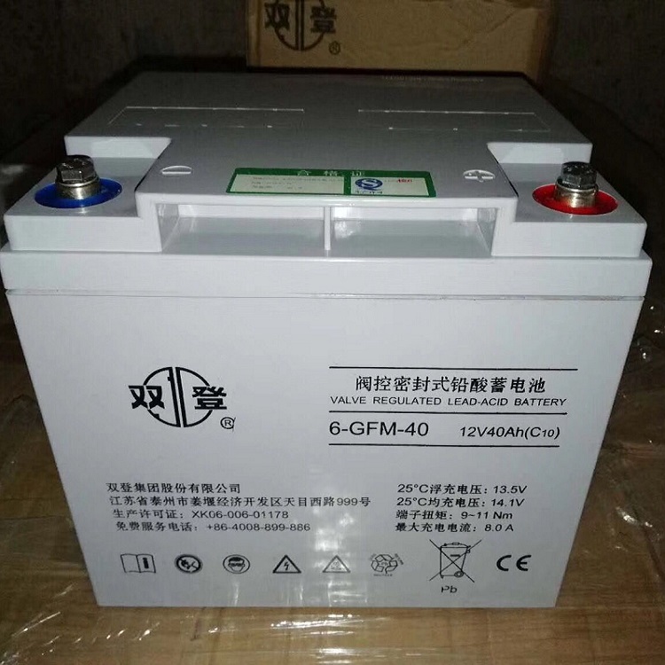 江苏双登蓄电池GFM-100 直流屏高低压配电柜铅酸免维护蓄电池2V100AH 安防系统示例图1