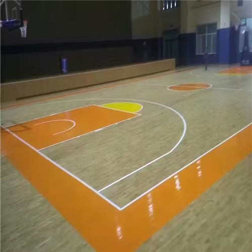 江苏苏州沧浪 篮球场木地板 运动木地板 篮球馆木地板安装