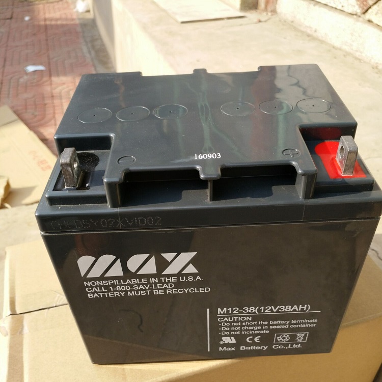 MAX蓄电池M12-7 直流屏配电柜12V7AH UPS/EPS应急电源机房专用蓄电池示例图3
