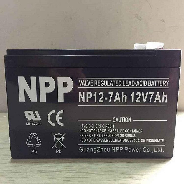 耐普蓄电池NP12-7 耐普蓄电池12V7AH 铅酸免维护蓄电池 耐普蓄电池厂家 UPS专用蓄电池示例图2