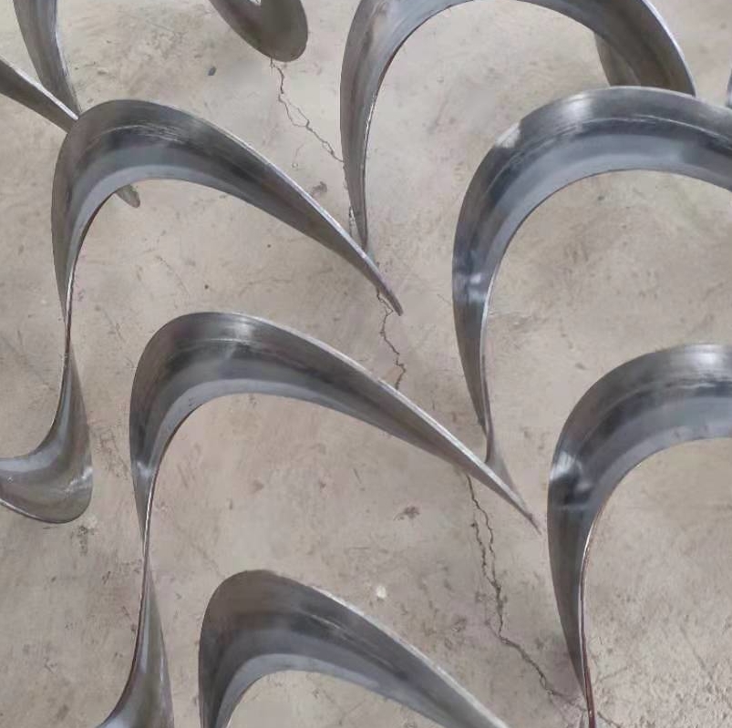 谦信机械 大型螺旋1000洗砂机螺旋叶片 来图定制螺旋叶片 锰钢耐磨新型螺旋叶片