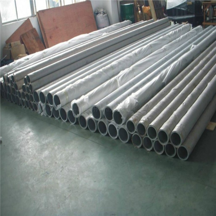 无缝铝管7075 精拉铝管 大口径铝管 精密铝管 挤压铝管示例图8