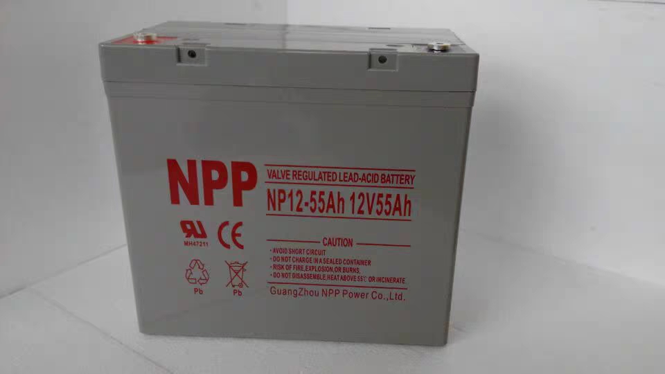 NPP耐普蓄电池NPG12-100 耐普12V100AH直流屏 太阳能专用胶体蓄电池