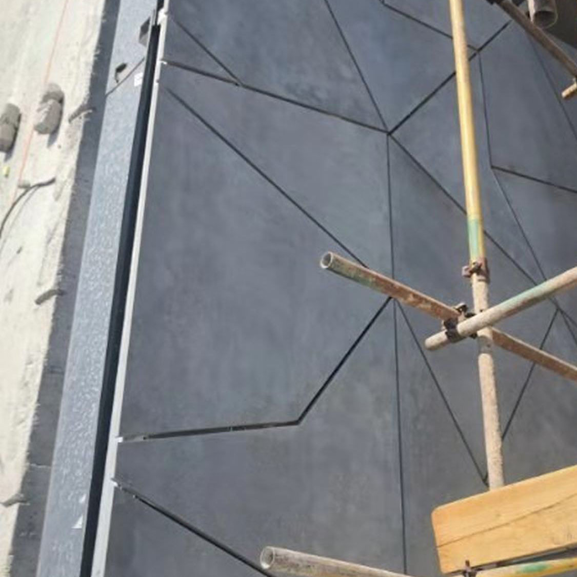 背栓挂板系统外墙板 纤维水泥外墙挂板 背栓干挂水泥板 轻钢龙骨外墙